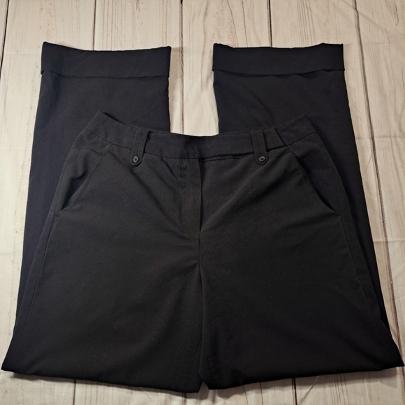 Larry Levine Stretch Dress Pants Size 10P - Picture 1 of 6